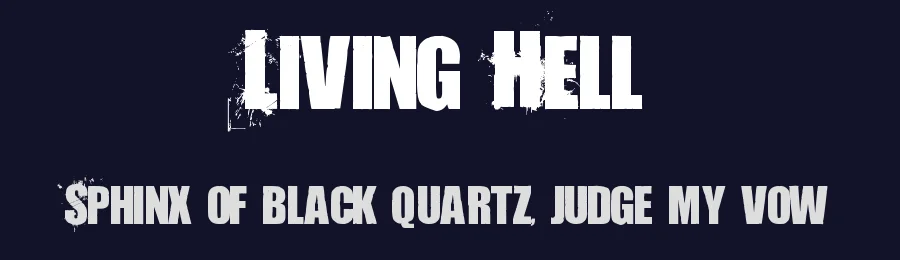 Living Hell by Christopher Hansen — Decorative Font — thumbnail 2