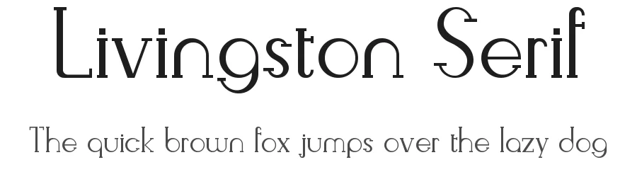 Livingston Serif by Edric Studio — Serif Font
