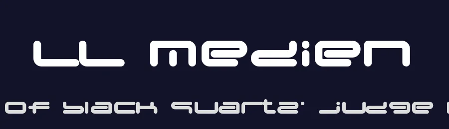 LL Medien by Markus Schröppel — Display Font — thumbnail 2