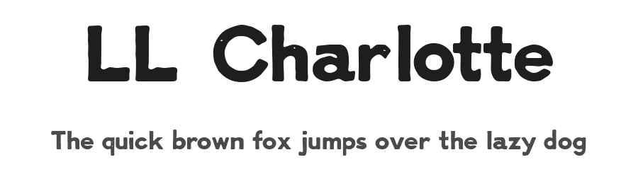 LL Charlotte by Markus Schröppel — Decorative Font