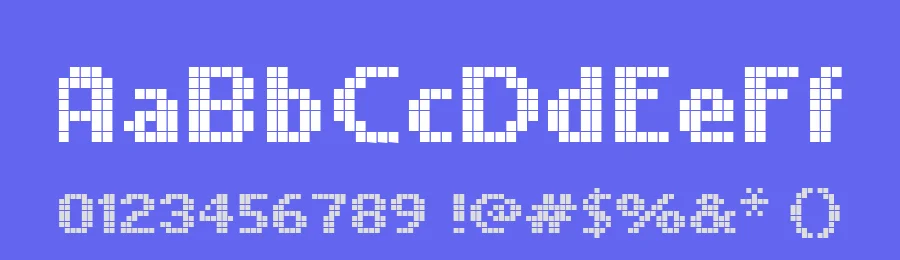 LL Pixel by Markus Schröppel — Display Font — thumbnail 3