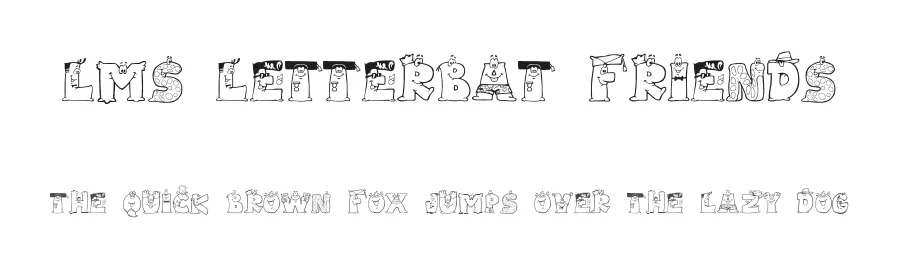 LMS Letterbat Friends