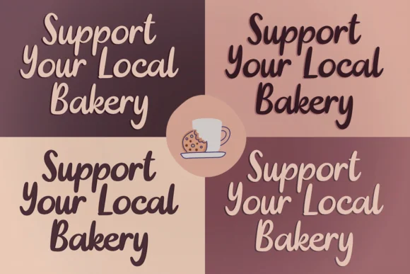 Local Bakery Font by Deedeetype — Script Handwritten Font — thumbnail 2