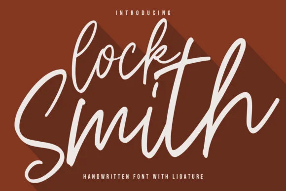Locksmith Font by Maulana Creative — Script Handwritten Font