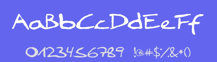 LoddyFont by Julian Lodders — Script Handwritten Font — thumbnail 3