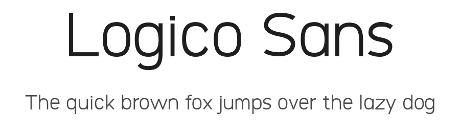 Logico Sans by Parker Creative — Sans Serif Font