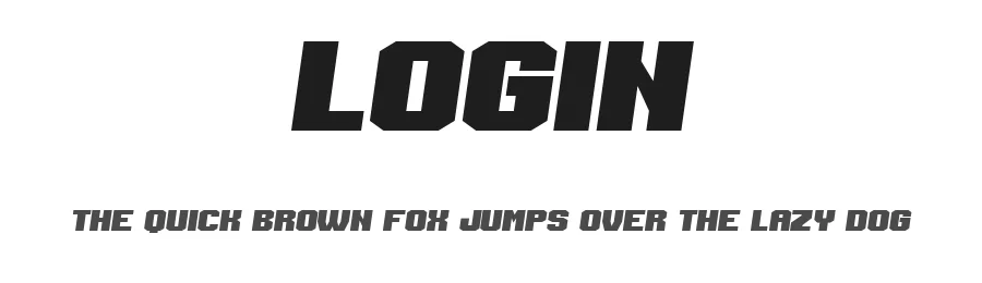 Login