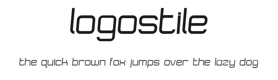 Logostile by John Merrigan — Display Font