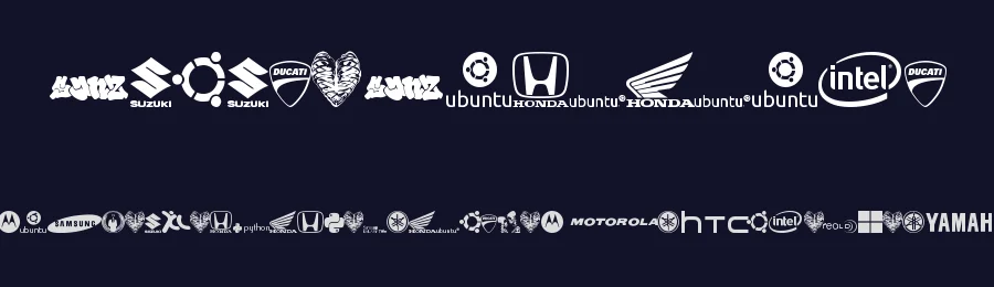Logoz Librariez by 'Sanz Font — Dingbats Font — thumbnail 2