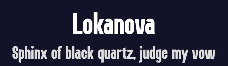 Lokanova by Limitype — Sans Serif Font — thumbnail 2