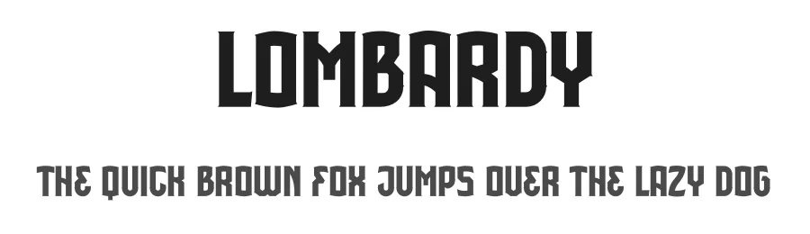 Lombardy by Trequartista Studio — Decorative Font
