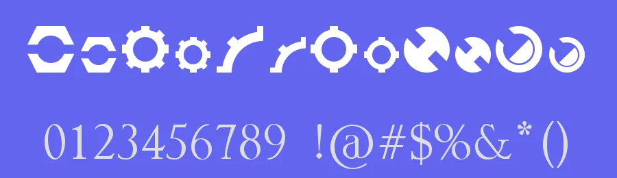Lombax by Skrunch-le-singe — Dingbats Font — thumbnail 3