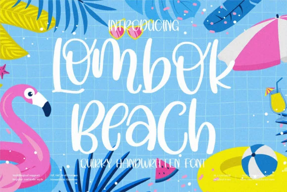 Lombok Beach Font by Perspectype — Script Handwritten Font