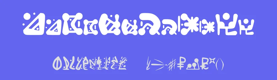Lomtrian by Rym — Dingbats Font — thumbnail 3
