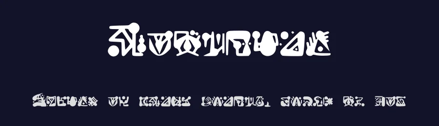 Lomtrian by Rym — Dingbats Font — thumbnail 2