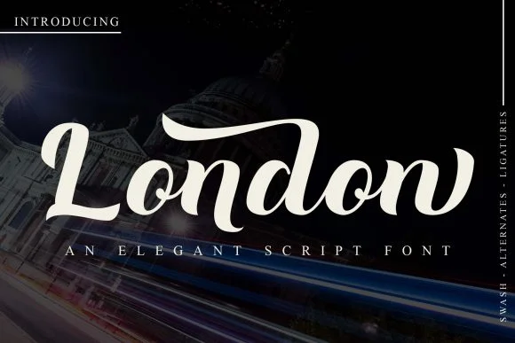 London Font by Doehantz Studio by Doehantz Studio — Script Handwritten Font