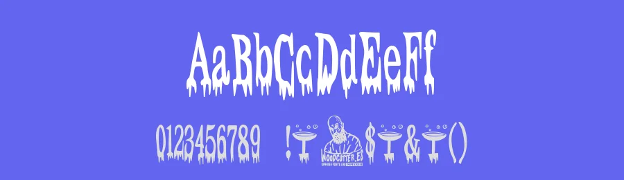 London Cocktail by Woodcutter — Decorative Font — thumbnail 3