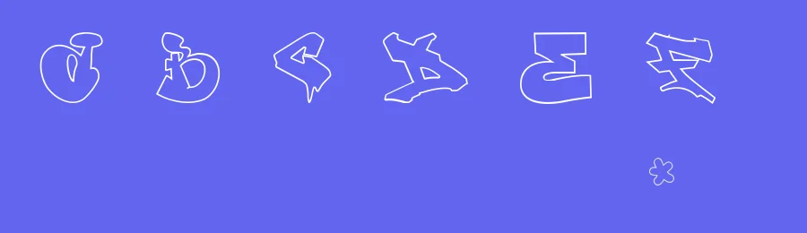 London Graffiti Alphabet by Mr Alfabetman — Script Handwritten Font — thumbnail 3