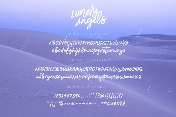 Lonely Angels Font by ChekArt — Script Handwritten Font — thumbnail 7