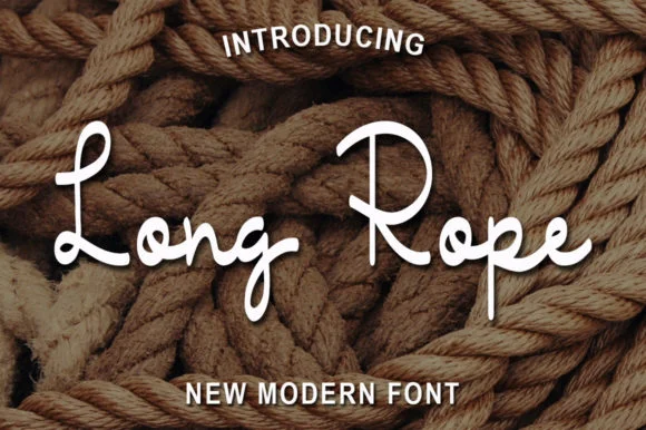 Long Rope Font by morningtimestudio — Script Handwritten Font