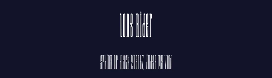 Long Rider by Wingsart Studio — Sans Serif Font — thumbnail 2