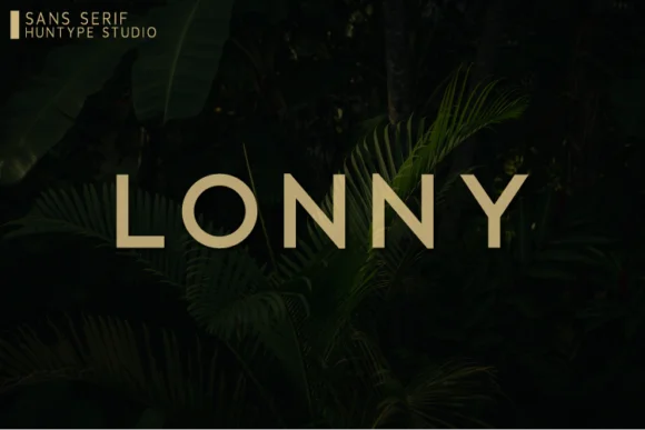 Lonny Font by Huntype โ Wedding Font