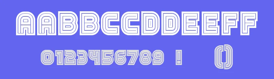 Look by Vladimir Nikolic — Decorative Font — thumbnail 3