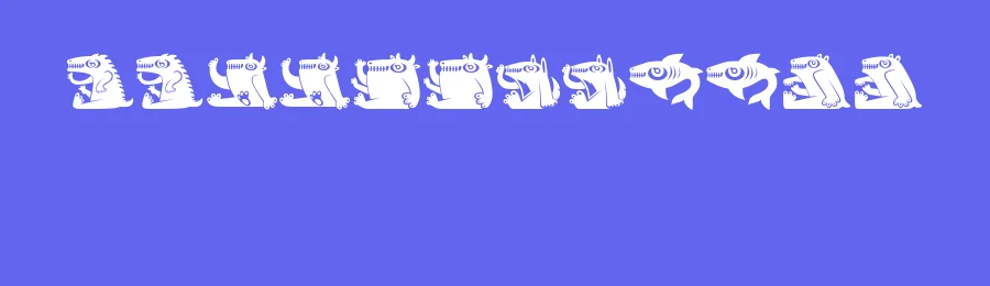 Loomad by Vladimir Nikolic — Dingbats Font — thumbnail 3