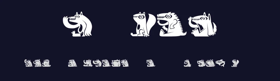 Loomad by Vladimir Nikolic — Dingbats Font — thumbnail 2