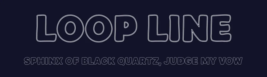 Loop Line by MJType — Decorative Font — thumbnail 2