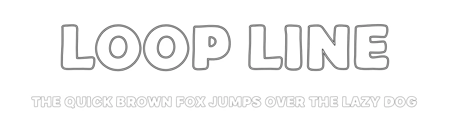 Loop Line by MJType — Decorative Font