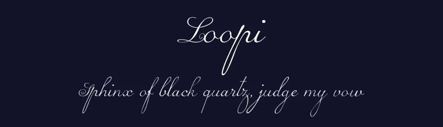 Loopi by SummitType — Script Handwritten Font — thumbnail 2