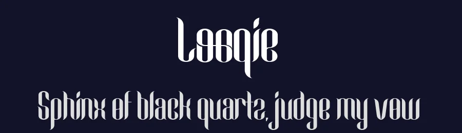 Looqie by Gilar Studio — Decorative Font — thumbnail 2