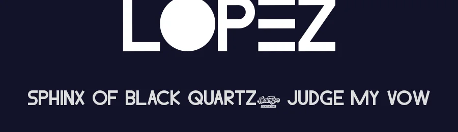 Lopez by Noah Type — Sans Serif Font — thumbnail 2