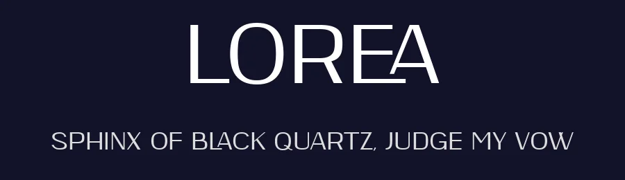 Lorea by Mytype Studio — Sans Serif Font — thumbnail 2