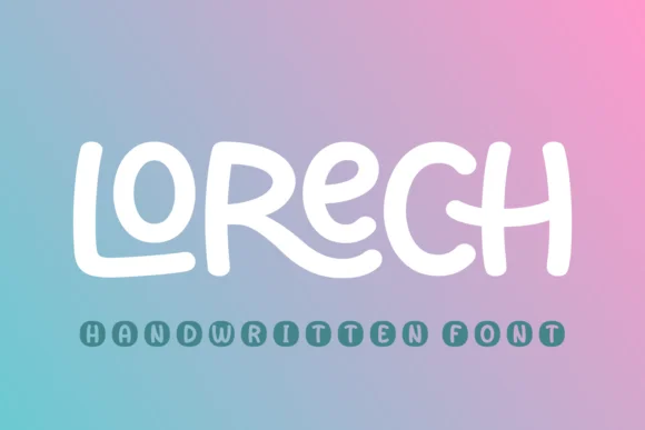 Lorech Font by Jasm (7NTypes) — Script Handwritten Font
