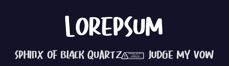 Lorepsum by Kong Font — Script Handwritten Font — thumbnail 2