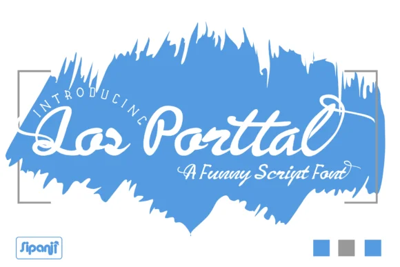 Los Porttal Font by sipanji figuree — Wedding Font