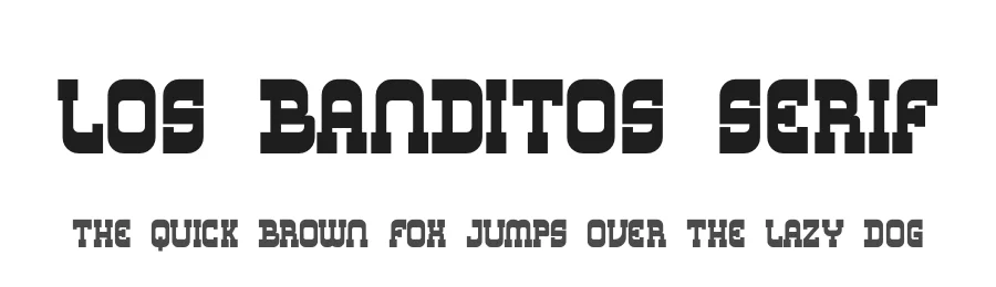 Los Banditos Serif by Toko Laris Djaja — Decorative Font