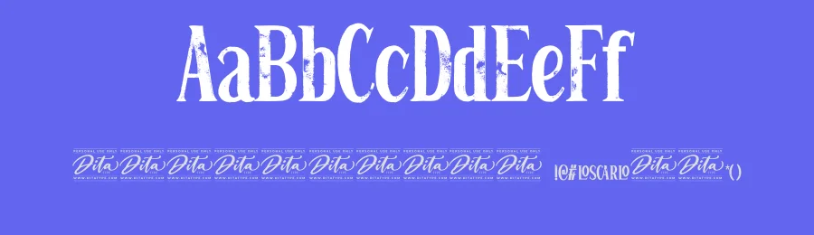 Loscarlo by Ditatype — Decorative Font — thumbnail 3
