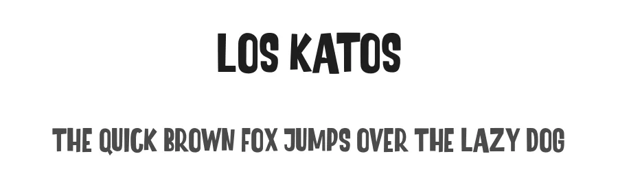 Los Katos by Maulana Creative — Decorative Font