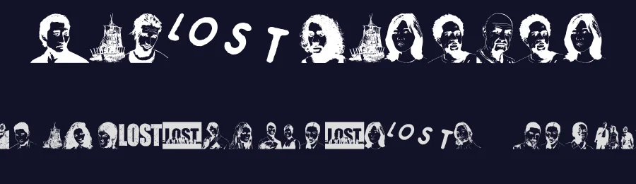 Lost Forever by xstreamed.tv — Dingbats Font — thumbnail 2