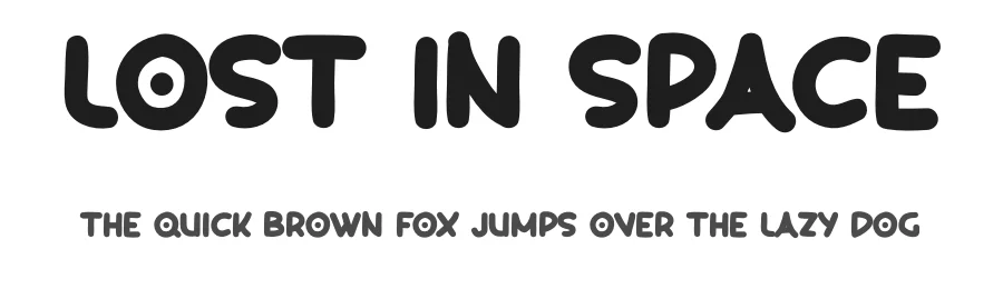 Lost In Space by Muharima Rasyid — Decorative Font