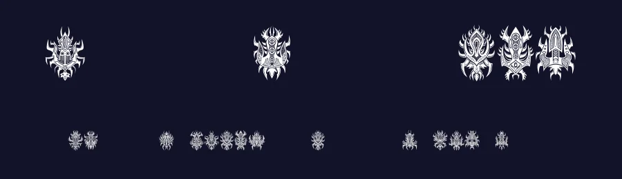 Lost in Space by Vladimir Nikolic — Dingbats Font — thumbnail 2