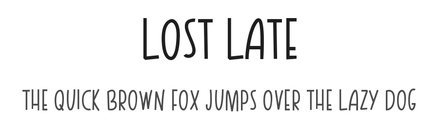 Lost Late