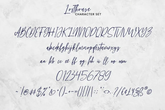 Losthouse Font by Maulana Creative — Script Handwritten Font — thumbnail 8