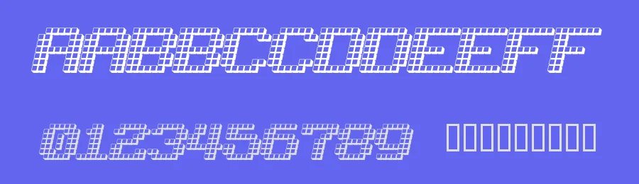 Lots of Dotz by Pizzadude — Display Font — thumbnail 3