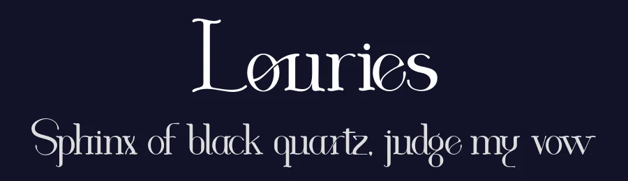 Louries by Pixesia Studio — Sans Serif Font — thumbnail 2