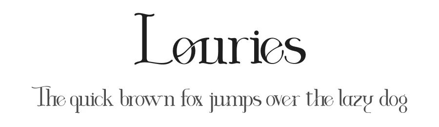 Louries by Pixesia Studio — Sans Serif Font