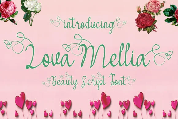 Lova Mellia Font by Eddygoodboy — Script Handwritten Font